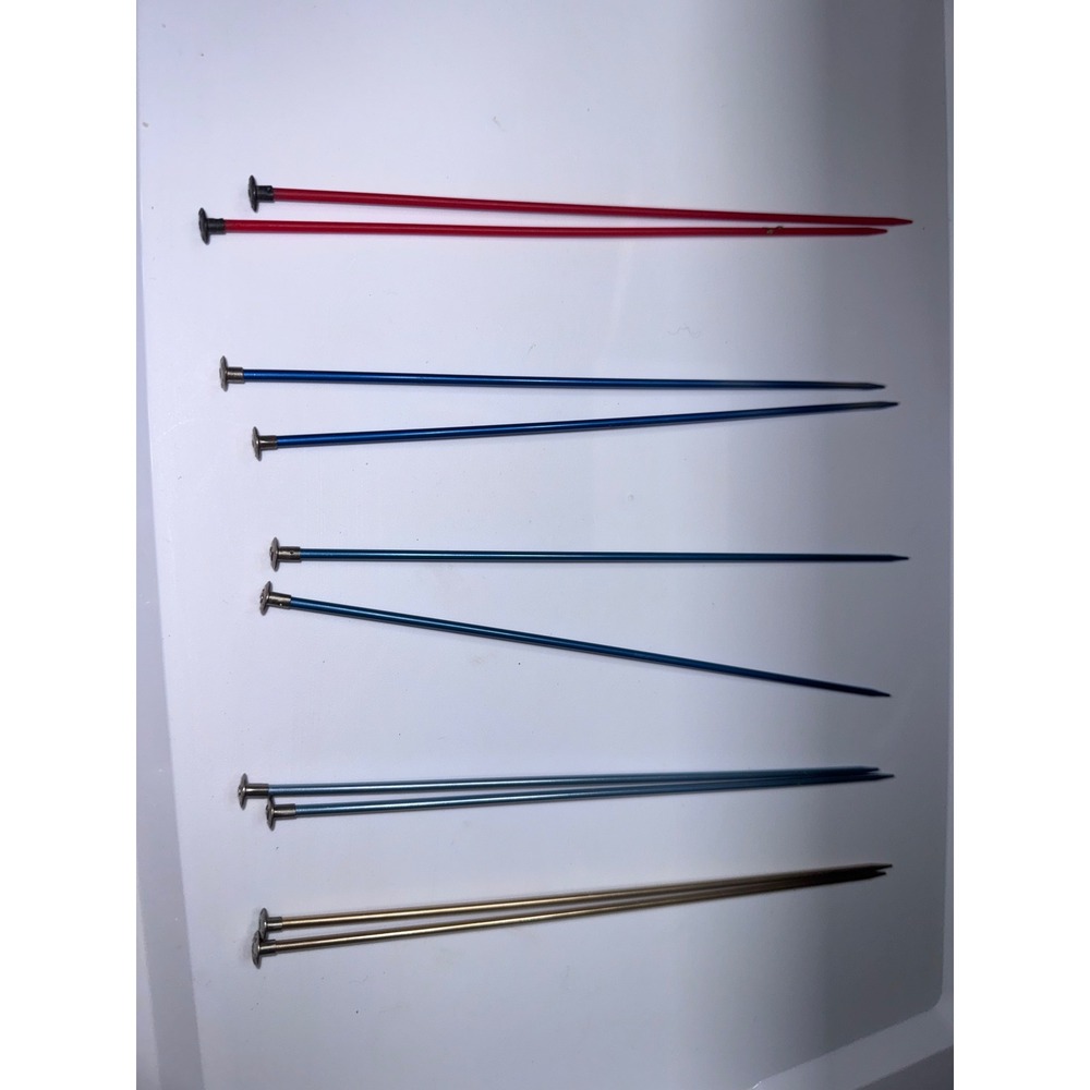 Vintage Boye Aluminum Knitting Needles Size 3